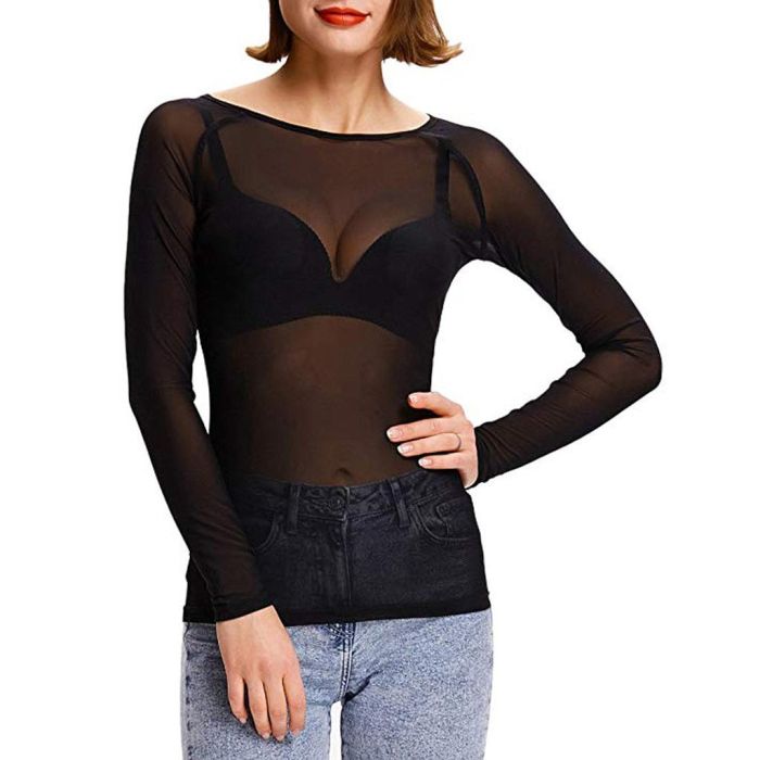 Caresse Secrets tule shirt